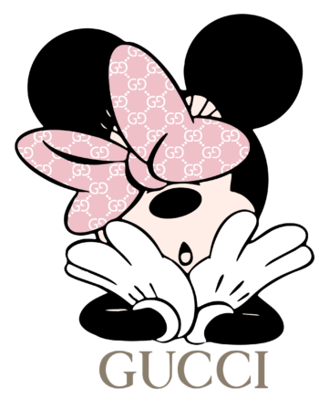 Disney mickey big pink iron on heat transfers