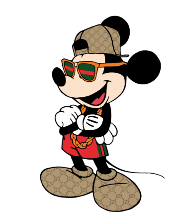 Disney gg glasses iron on heat transfers