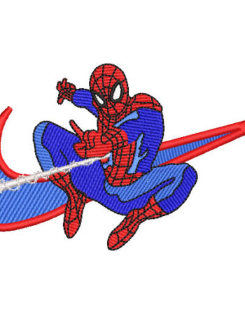Spider Man Nike Embroidery Designs