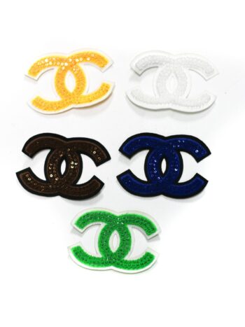 C sequin chenille embroidery patches