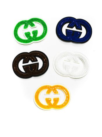 G sequin chenille embroidery patches