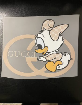 Baby duck design iron on heat transfers