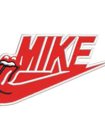 Mike Rolling Stones Logo Embroidery Designs