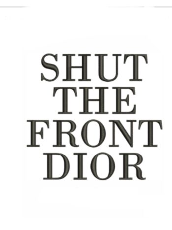 Shut the front embroidery iron on patches