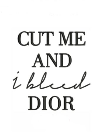 Cut me and embroidery iron on patches