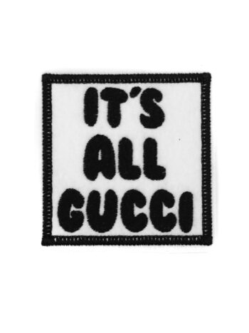 It’s all G embroidery iron on patches