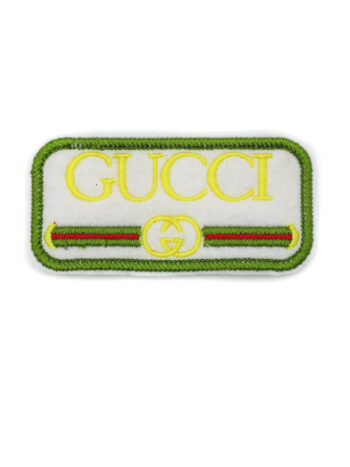 Green band logo iron on embroidery patches
