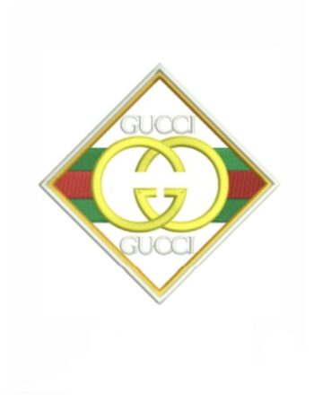 Rhombus logo iron on embroidery patches