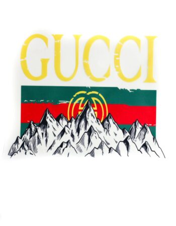 Mountain iron on heat transfers