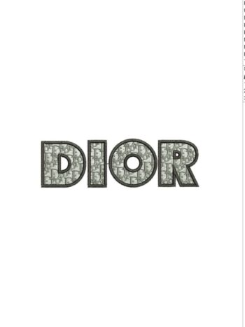 Dr letter pattern iron on embroidery patches