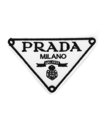 Triangle iron on embroidery patches