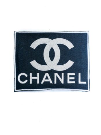 large Felt logo C iron on embroidery patches