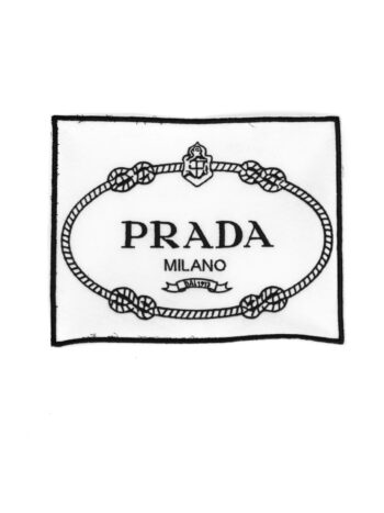 large Felt logo P iron on embroidery patches