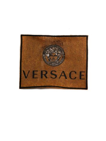 large Felt logo V iron on embroidery patches