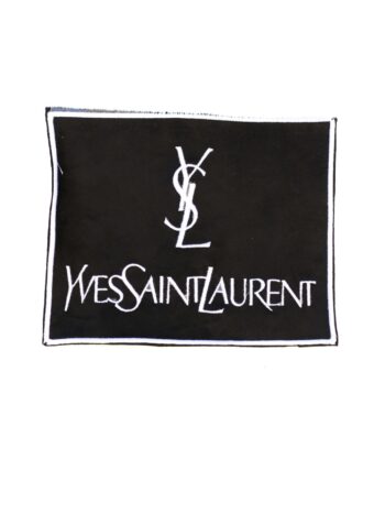 large suede logo Y iron on embroidery patches