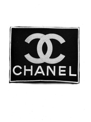 large suede logo C iron on embroidery patches