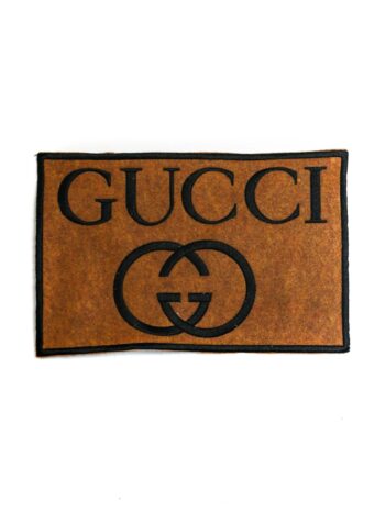 large Felt logo G iron on embroidery patches