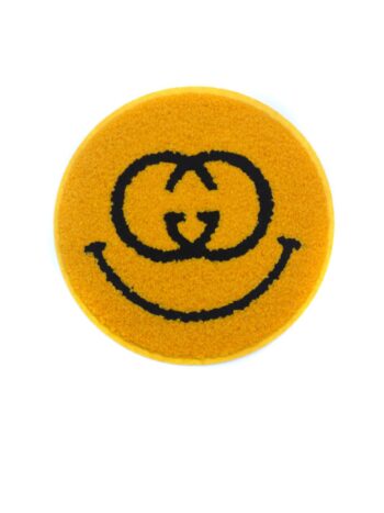 Smiley G chenille patches iron on