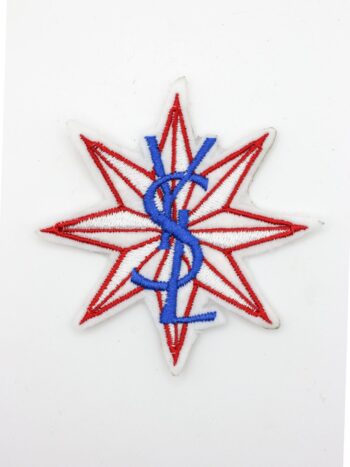 Star Y embroidery iron on patches