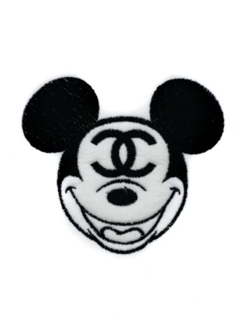 Mickey C embroidery iron on patches