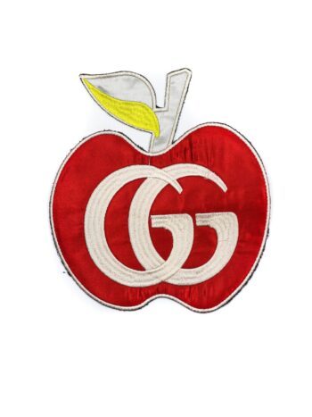 Large Apple logo Embroidered Patch