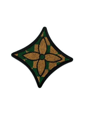 Pattern smooth chenille iron on patches