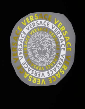 Gold head pattern iron on heat transfers