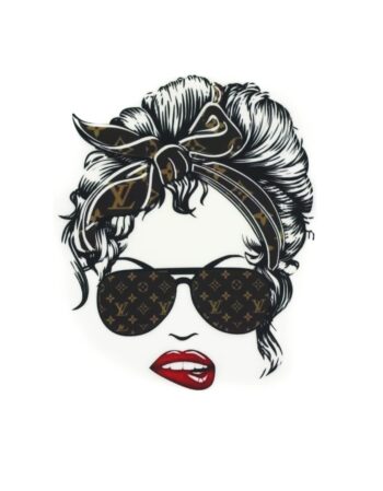 Sexy brown iron on heat transfers