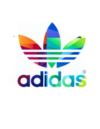 fashion Colorful letter iron on heat transfers