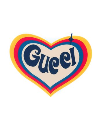 colorful heart letter iron on heat transfer