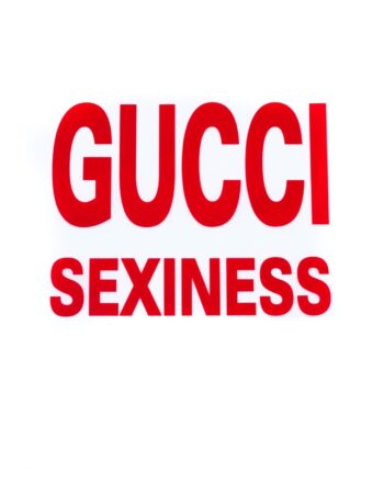 Red sexiness iron on heat transfer