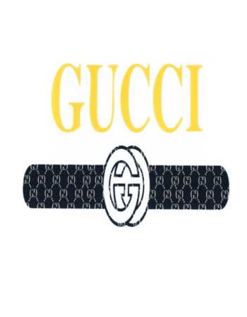 Black letter pattern iron on heat transfer