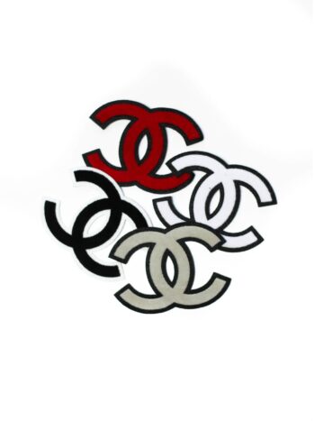 Smooth C embroidery iron on chenille patches