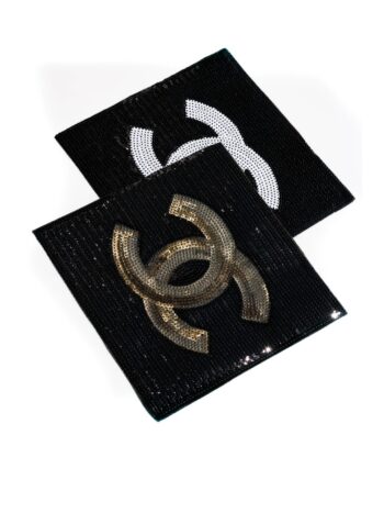 large embroidered sequin patches