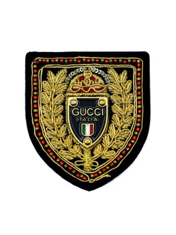 Black Badge embroidery patches