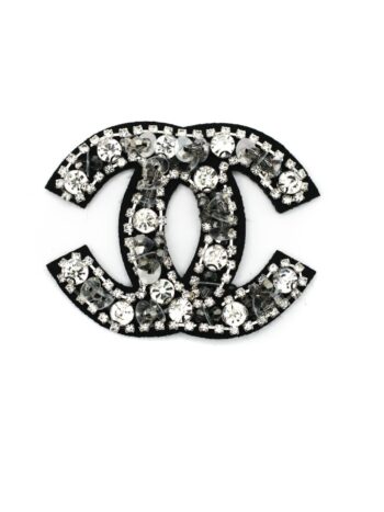Black Pearl Rhinestone patches