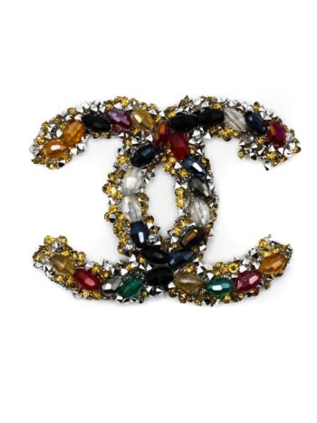 Colorful C Beaded Rhinestone Iron on patches