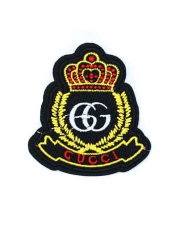 Badge iron on embroidery patches