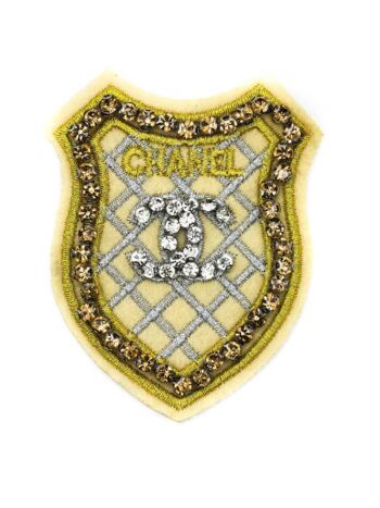 Beaded patches cc rhinestone patches badge