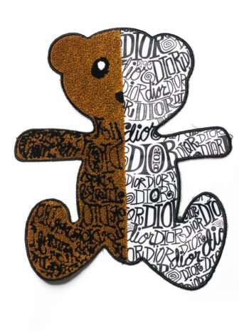 Large brand Bear Embroidered Patch