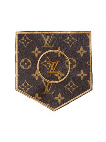 Leather Badge LV pattern patch