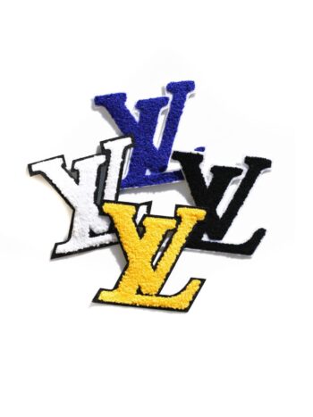 Varsity color chenille iron on patches