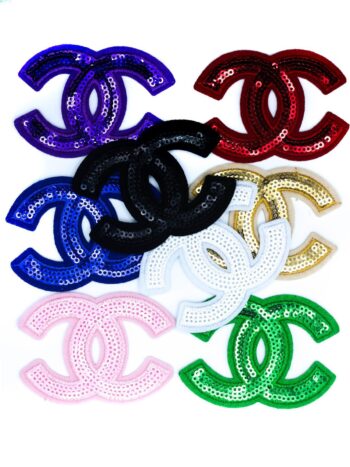 Sparkle Iron on sequin embroidery patches