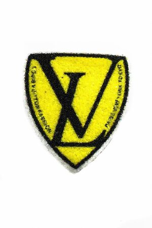 Gold LV Rhinestone Patches