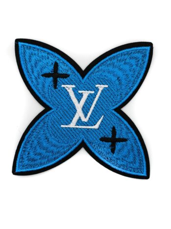 Blue Iron on Embroidery patches