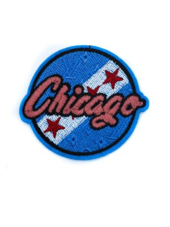 Chicago embroidered iron on patches