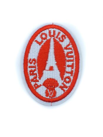 Paris embroidered iron on patches