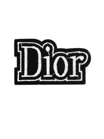 Black Dr embroidered Iron on patches