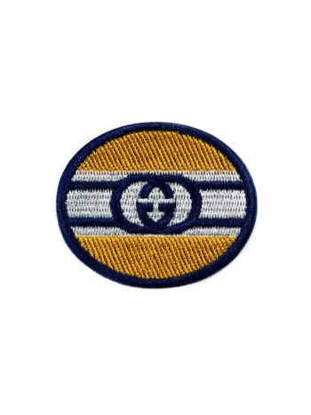 Yellow Gucci Badge iron on  Patch