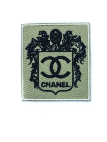 Badge embroidered iron on patch